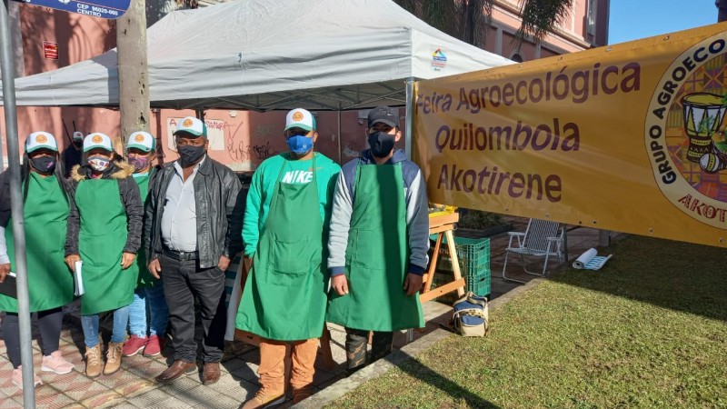 Feira Agroecológica Quilombola vai funcionar aos sábados no centro de Pelotas