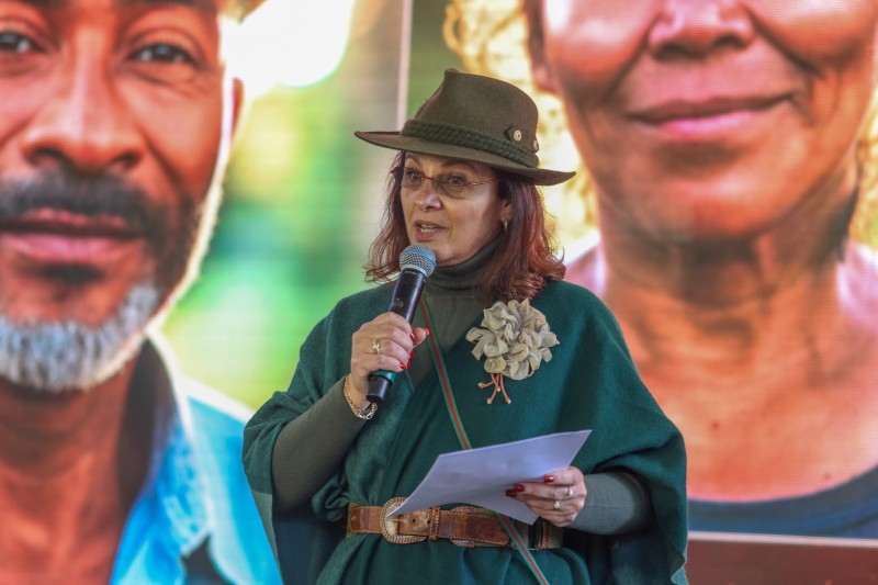 Subsecretária do PEEAB, Elizabeth Cirne-Lima, destacou a força de superação dos gaúchos para realização desta Expointer