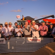 O  evento contou com a presença do governador em exercício, Gabriel Souza, e do secretário da Agricultura, Clair Kuhn