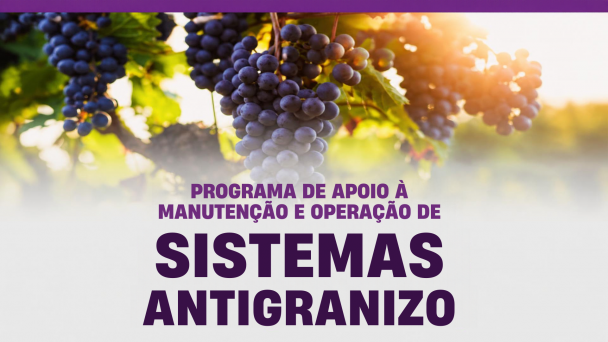 Programa de Apoio &agrave; Manuten&ccedil;&atilde;o e Opera&ccedil;&atilde;o de Sistemas Antigranizo