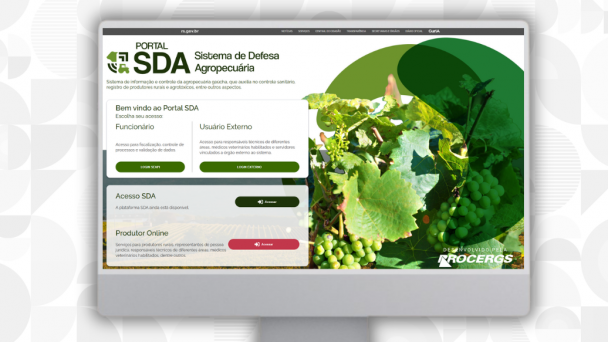 Desenvolvido pela Procergs, software Sistema de Defesa Agropecu&aacute;ria ganha novidades que incrementam o setor agro do RS - Foto: Alexandre Textor/Procergs
